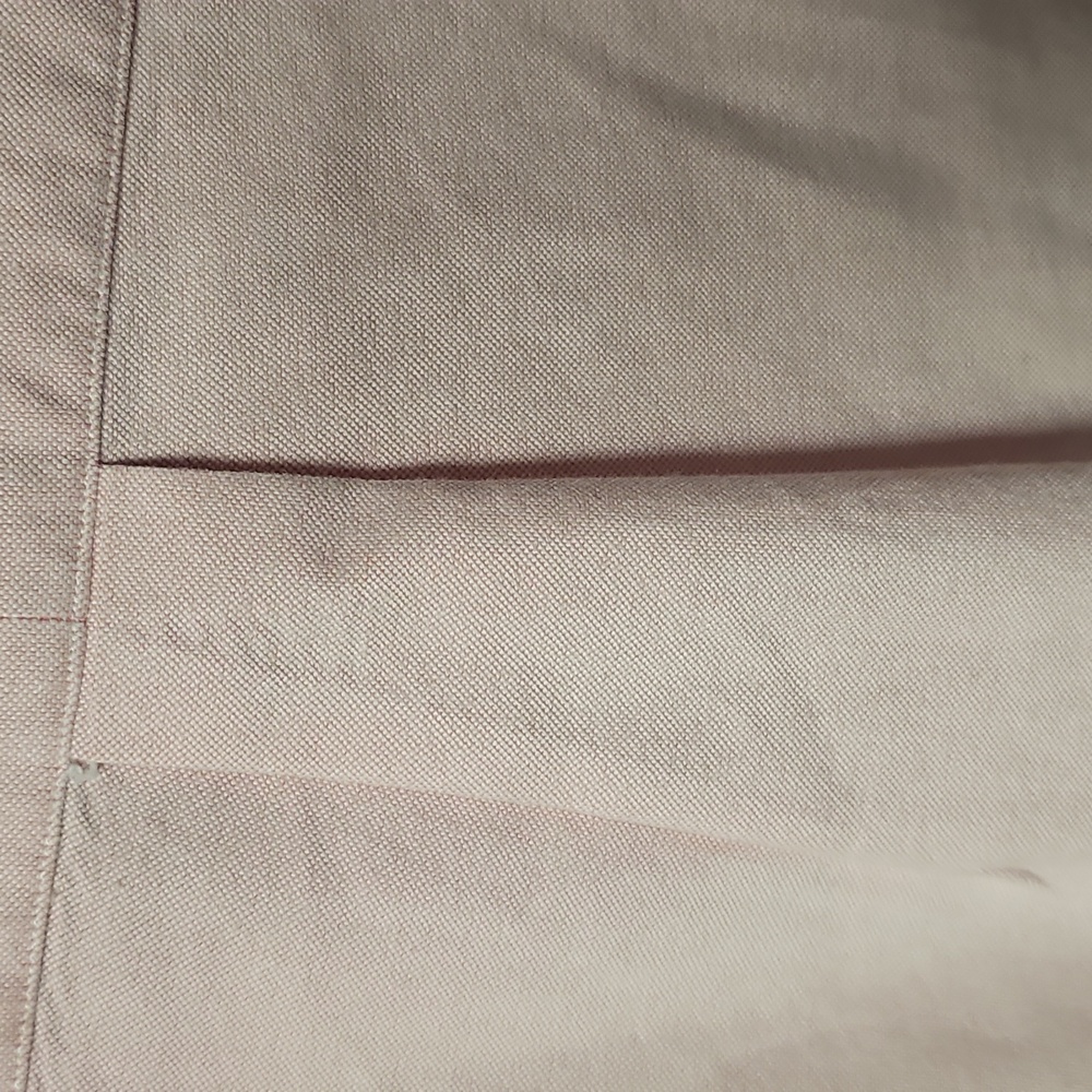 Vineyard Vines Men's Medium Red Check Plaid & Ralph Lauren Peach Button Down - Picture 15 of 16